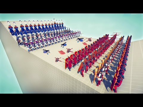 OTTOMAN EMPIRE vs ROMAN EMPIRE - Totally Accurate Battle Simulator TABS