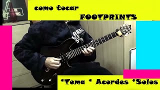 Como tocar Footprints (Wayne Shorter) How to play Footprints (+ Part e Backing)