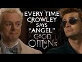 Every Time Crowley Calls Aziraphale Angel Good Omens Shorts
