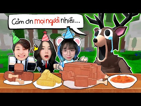 Simmy Tổ Chức Sinh Nhật Con Nai Trong 99 NIGHT IN THE FOREST😭‼️