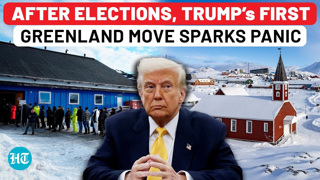 Greenland On Edge As Trump Begins Takeover After Elections? Usha Vance, Mike Waltz Set For Big Visit