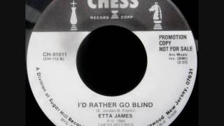 Etta James  -  I&#39;d Rather Go Blind