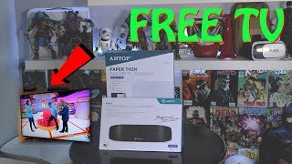 Antop Paper Thin Indoor TV Antenna (100% FREE TV)