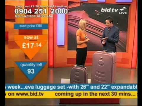 Andy Hodgson impersonates Duncan Norvelle on Bid TV