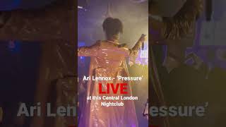 Ari Lennox - 'Pressure' live in this central London nightclub 🔥