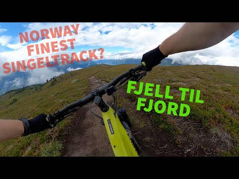 SINGELTRACK IN GLOPPEN - HAUGSVARDEN - FJELL TIL FJORD - Norway finest singeltrack with epic view