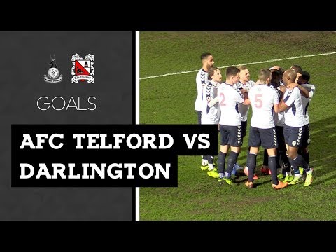 Goals: AFC Telford v Darlington