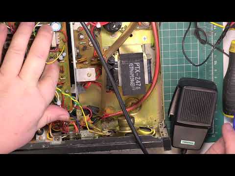 Harvard H407 CB27/81 UK FM base statiom CB radio -  repair & alignment