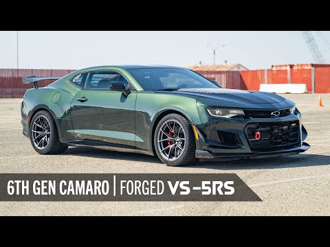 6th Gen Chevrolet Camaro on 18" APEX VS-5RS Wheels