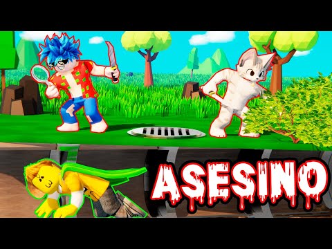 ¿PODRÉ ESCAPAR del ASESINO? 😨🔪 ROBLOX MURDER MYSTERY con AMIGOS!! 😂 MIKECRACK ROBLOX #46
