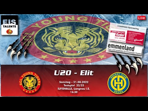 MS 22/23 - U20 Elit - Testspiel - SCL Young Tigers vs HC Davos
