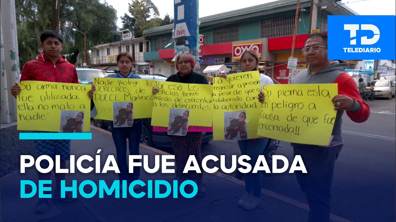 Dulce, agente de la Guardia Civil de Edomex, es acusada por la muerte de un delincuente