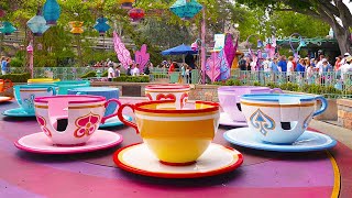 Mad Tea Party 2024 - Disneyland Ride [4K60 POV]