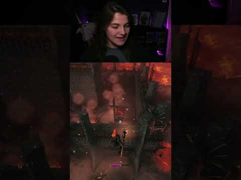 Easily destroy charred spawners from outside the fortress in #Valheim #valheimscience #valheimtip