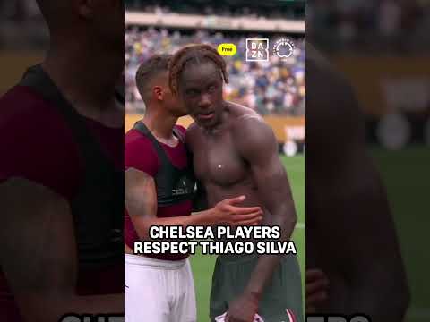 Chelsea Players Show RESPECT To Thiago Silva
