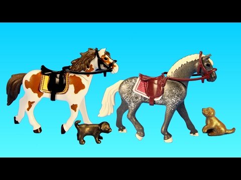 Playmobil Country Horse Stable Building Toy Playset Build Review - Farm Animals For Children