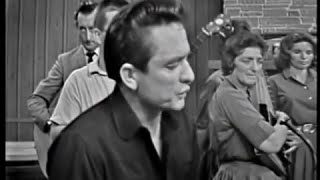 Where You There When They Crucified My Lord - Johnny Cash - Live TV performance 1962