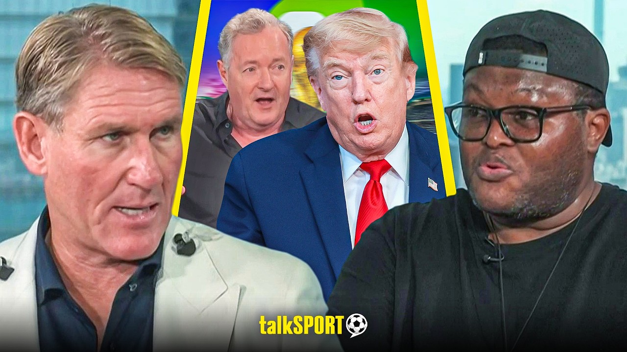 Simon Jordan & Osasu Obayiuwana's FIERY REACTION to Donald Trump LIFTING the World Cup Trophy!