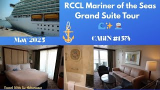 Grand Suite Cabin Tour 🛳️ | Mariner of the Seas Cabin 1574 (Deck 10) | Royal Caribbean