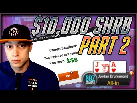Battling To A Final Table - $10,300 Super High Roller Bowl Part 2