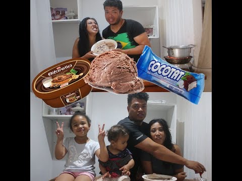 Nanaboatra glace aux chocolats ho an'ny Talenta sy Oroka,izaho sy Papa..