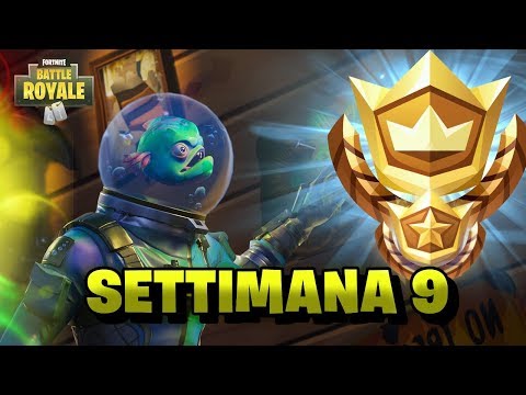ECCO LE SFIDE DELLA SETTIMANA 9! ⛏️ Fortnite Battle Royale - Pazzox