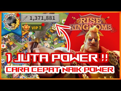 A QUICK WAY TO INCREASE POWER BY 1 MILLION FOR RISE OF KINGDOMS BEGINNERS AT THE BEGINNING OF THE...