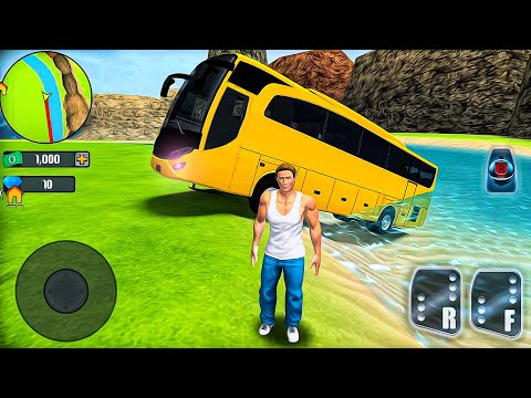 Bus Driving Simulator Open World - Go To Town 6: 2022 - Best Android GamePlay