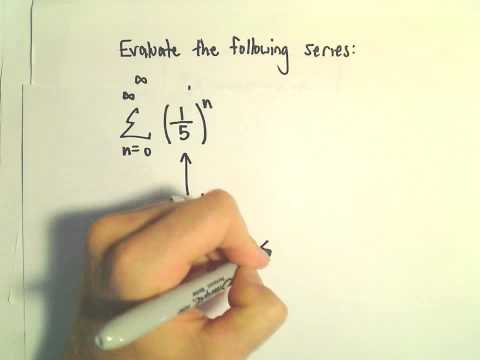 Sum of an Infinite Geometric Series, Ex 1