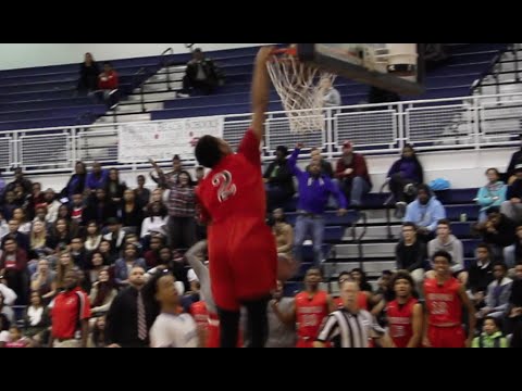 Salem's Jonathan Norfleet goes ABOVE THE RIM with TJ Taylor, & Brandon Mitchell