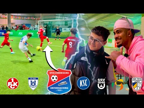 U10 HALLENTURNIER VLOG mit UNTERACHIM,KSC,JENA und Co. 🍿😱 - Finalrunde
