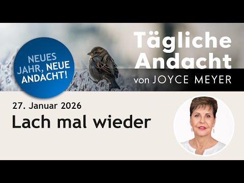 January 27th | Laugh again 😄 – Daily devotional by Joyce Meyer #jesus