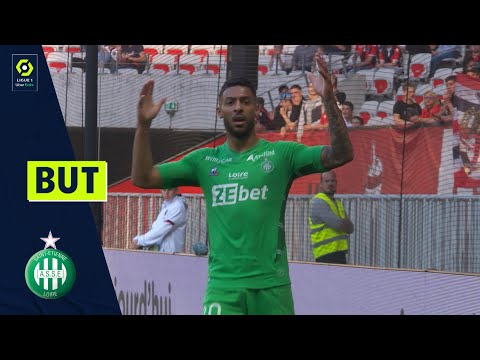 But Denis BOUANGA (11' - ASSE) OGC NICE - AS SAINT-ÉTIENNE (4-2) 21/22