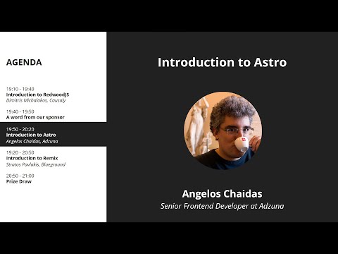 Introduction to AstroJS - Angelos Chaidas