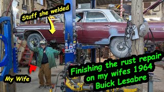 Finishing the rust repair on my wife&#39;s 1964 Buick Lesabre Part 2 of 2