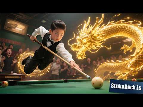 One perfect pool shot from a 12-year-old stuns the crowd—he was once the true billiards legend!