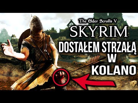Teoria dostania STRZAŁĄ w KOLANO - TES V Skyrim || Szperacz