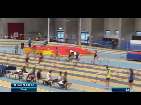 60 metri ostacoli finale Allieve Ancona