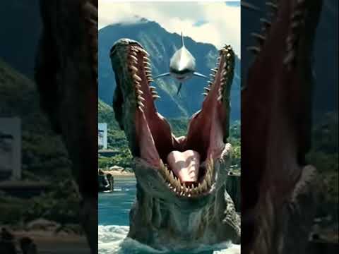 Mosasaurus vs. Shark: Epic Prehistoric Attack! 🦖🦈 | Insane CGI Animation