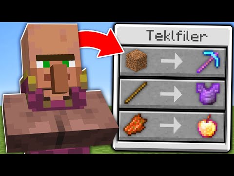 Minecraft ama KÖYLÜLER ÇOK GÜÇLÜ!