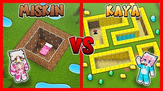 Download lagu ATUN & MOMON ADU BASE TERKUAT !!  BASE MISKIN VS BASE KAYA !! Feat @sapipurba Minecraft mp3