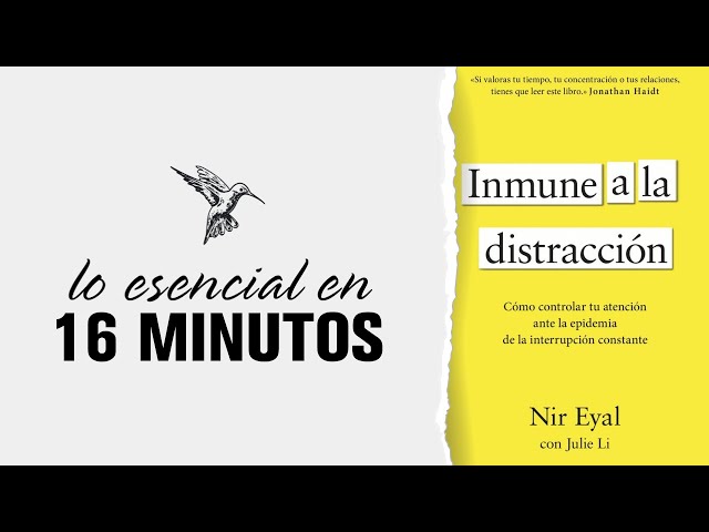 Vídeo relacionado con Inmune a la distracción: Cómo controlar tu atención ante la epidemia de la interrupción constante (IMPULSA)