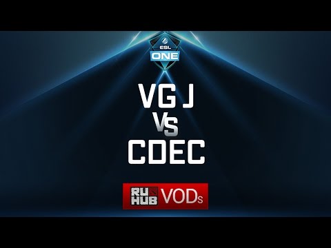 VG.J vs CDEC, ESL One Genting Quals, game 1 [Adekvat, Tekcac]