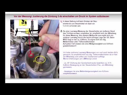 KE-Jetronic CO Einstellung (die zweite)