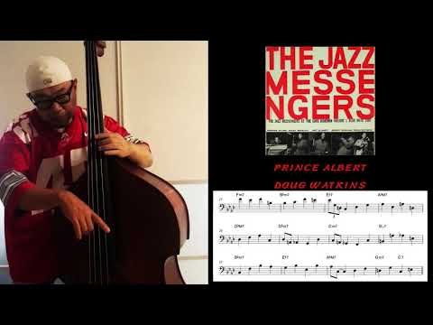 No.15 Walking Bass Transcription  - Prince Albert (All The Things You Are) / Doug Watkins