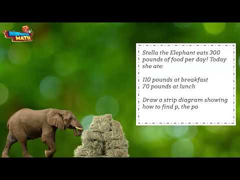 Represent Multi-Step Problems with Strip Diagrams - 4th Grade