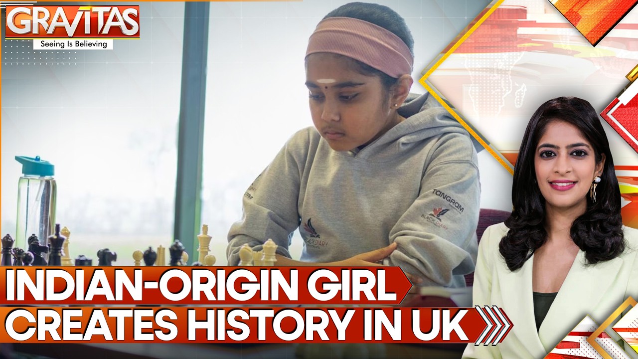 Indian-Origin Prodigy Bodhana Sivanandan Becomes UK’s Top Female Chess Player At Just 11 | GRAVITAS