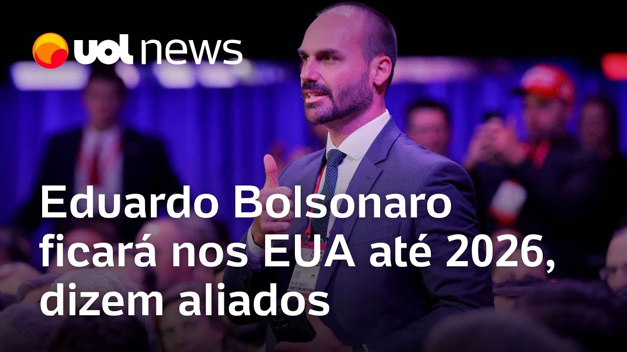 Eduardo Bolsonaro ficará nos EUA e pode fazer campanha à distância em 2026, dizem aliados