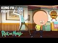 Kung Fu Fight Rick And Morty Adult Swim