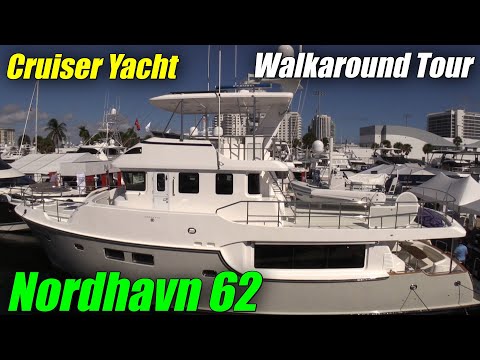 Ready To Cross The Ocean !!! 2022 Nordhavn 62 Cruising Yacht